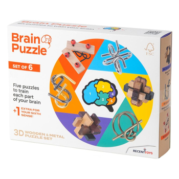 Brain Puzzle 6 łamigłówek